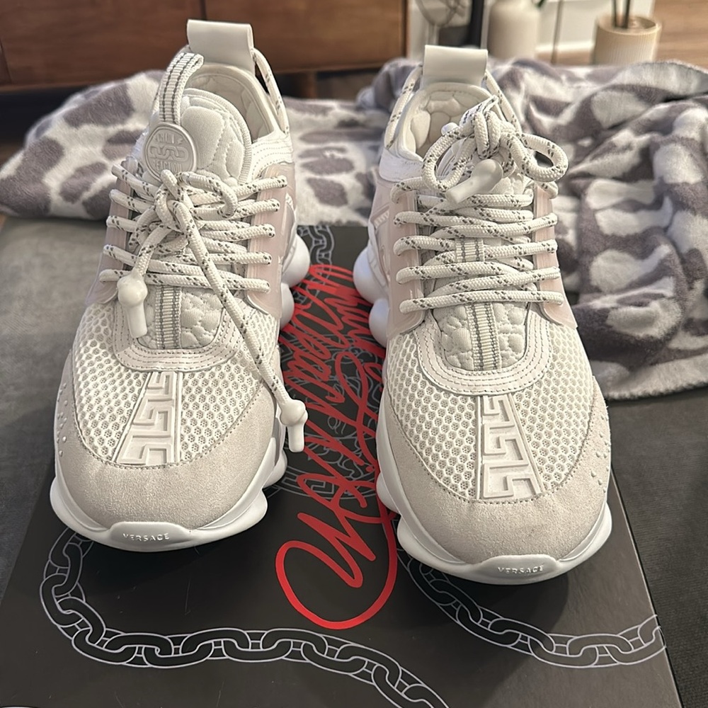 White Versace Chain Reaction